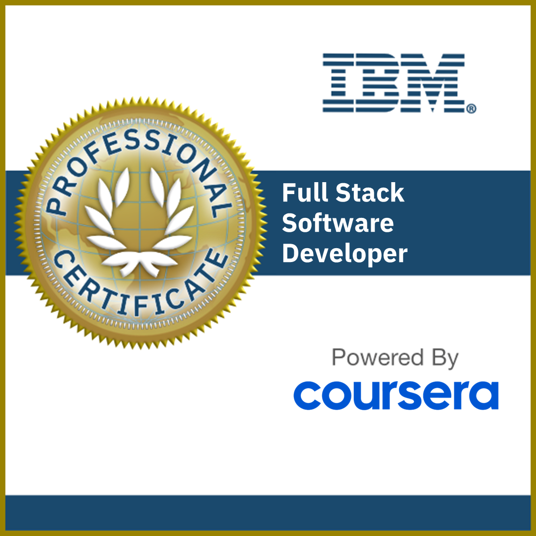 IBM Full Stack Software Developer